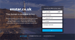 Desktop Screenshot of enstar.co.uk